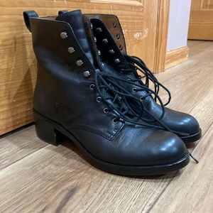 Madewell Patti Lace Up Boot VGUC